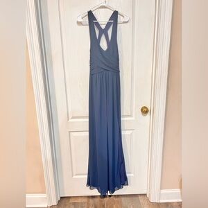 final price Bill Levkoff Navy Formal Gown